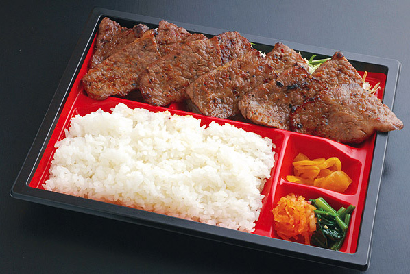 手切り牛カルビ焼肉弁当